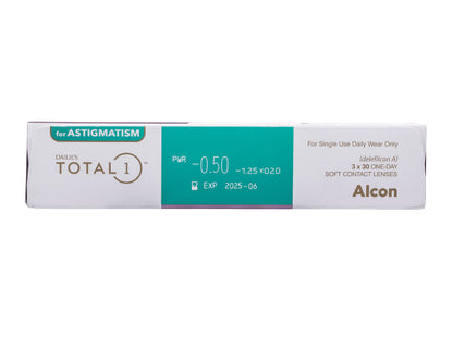 DAILIES TOTAL 1 FOR ASTIGMATISM