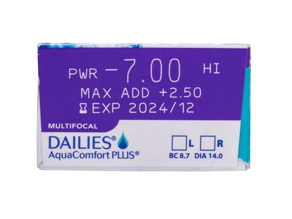 DAILIES AQUACOMFORT PLUS MULTIFOCAL